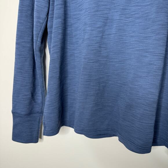 Kuhl Lola Long Sleeve Slate Blur Henley Top L Large - Picture 8 of 10